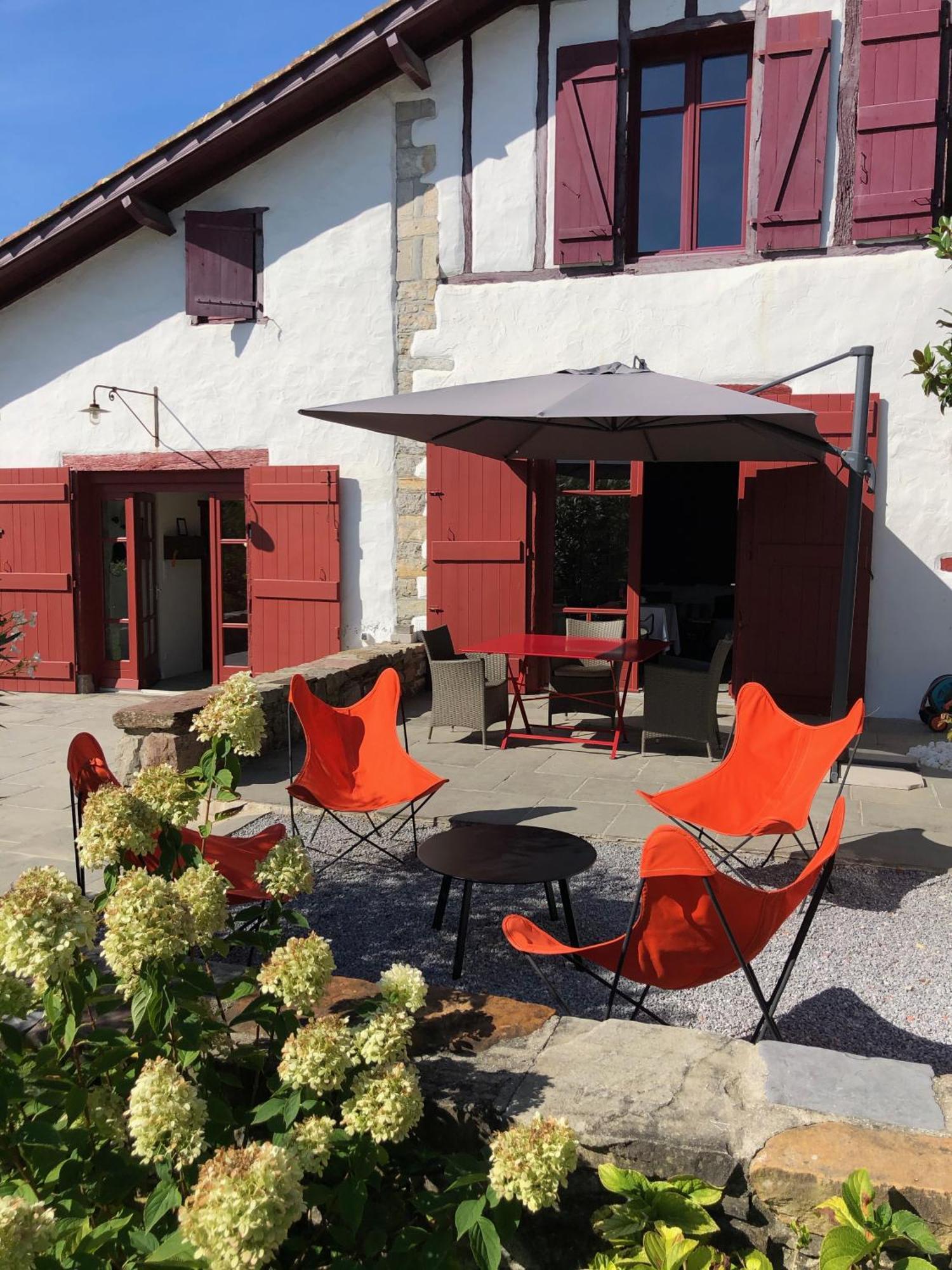 Bed and Breakfast La Ferme D'Ika Saint-Jean-de-Luz Exterior foto